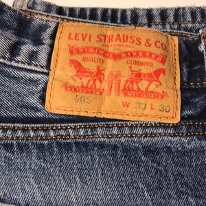 Men’s Levi Jean. 33 30